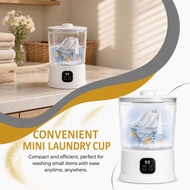 [SG Stock]2L Mini Laundry cup Washing Machine Portable Washing Machine Underwear Socks Washing Machi