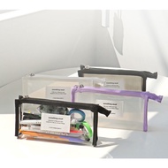 DAILY CLEAR POUCH - pen case pencil holder pocket bag box stationery organiser organizer storage