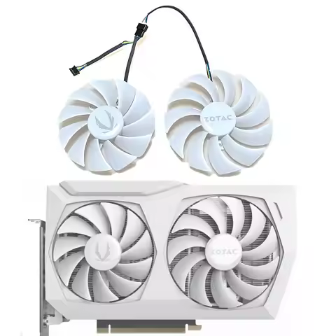 NEW 88MM/100MM RTX 3060 AMP White GPU Fan,For Zotac RTX 3060 Ti、RTX 3060 AMP White、RTX 3070 Twin Edg
