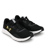 Original Sepatu Under Armour UA Men's Charged Pursuit 3 Black Gold