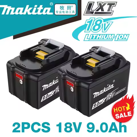Makita 18V 9.0Ah Battery for Power Tool BL1830 BL1840 BL1850 BL1860 1890 18 v 18Volt 9000mAh Lithium