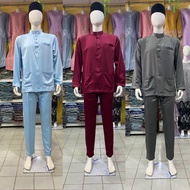 BAJU MELAYU MODEN HEAVY DULL SATIN