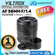 Viltrox AF 56mm f/1.4 XF Lens for Fujifilm X Mirrorless Camera | JG Superstore