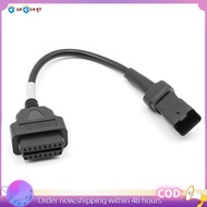 OBD Motorcycle Cable for  4 Pin Plug Cable Diagnostic Cable 4Pin to OBD2 16 Pin Adapter