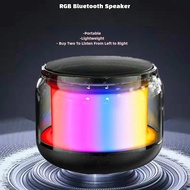 [MEGA Promo] RGB Blueooth Speaker, RGB Mini Speaker | Sci-Fi Cool Multi-Fungsi Bluetooth Kecil Wirel