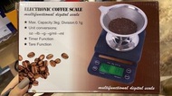 Coffee Scale With Timer Portable Electronic Digital Kitchen Scale帶計時器的咖啡秤便攜式電子數字廚房秤