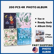 4R Album Gambar 200 pocket Photo Album For Family Photo/Album Gambar 4R /Photo albums