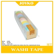 JOYKO - Washi Tape WT-100 Lakban Pita Perekat - Set