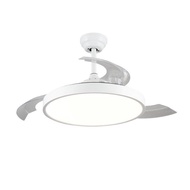 Custom Processing Colorful Bluetooth Audio Fan Light Living Room Dining Room Light Ceiling Fan Light