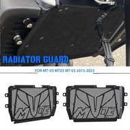 Motorcycle Parts Accessories Aluminum Radiator Grille Guard Protection Cover For YAMAHA MT-03 MT03 2015-2023 2022 2021 2020 2019 2018