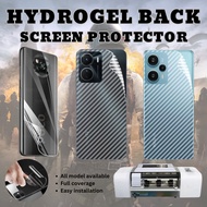 Poco F8 Ultra / F7 X7 M8 M7 C75 F6 M6 X6 C65 M6 F5 X5 F4 X4 M4 X3 F3 / GT / Pro / 5G / Back Hydrogel