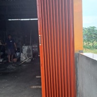 pintu besi lipat ruko