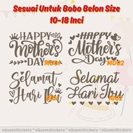 Sticker Balloon Budget - MOTHERS DAY FATHERS DAY TEACHERS DAY NURSE DAY