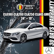 Mercedes-Benz Wiper CLA180 CLA200 CLA250 CLA45 AMG Wiper 2016 Onwards 24'' + 19'' MADE IN BELGIUM FR