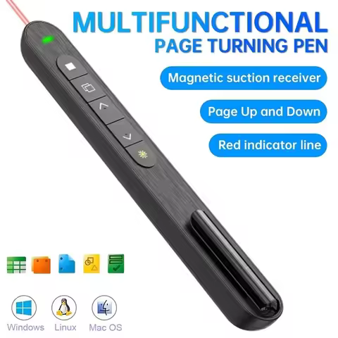 2.4Ghz Wireless Presenter Multimedia Laser-Pen Pointer PPT Remote Control Pen With Handheld Pointer 