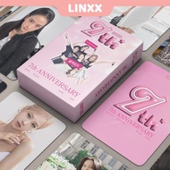 LINXX 55 Pcs BlackPink 7th Anniversary Album Lomo Card Kpop Photocards  Postcards  Series