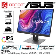 ASUS 24.1 Inch ProArt Display PA248QV WUXGA 75Hz 1920x1200 IPS Monitor 16:10 100% sRGB Height Adjust