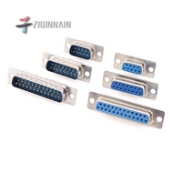 DB Male Female Head Welding Wire Type Serial Port Socket DB9/15/25/37 Core RS232 Connector Interface