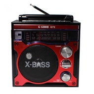 เครื่องเล่นวิทยุ/ MP3  รุ่น G-72 (Red)