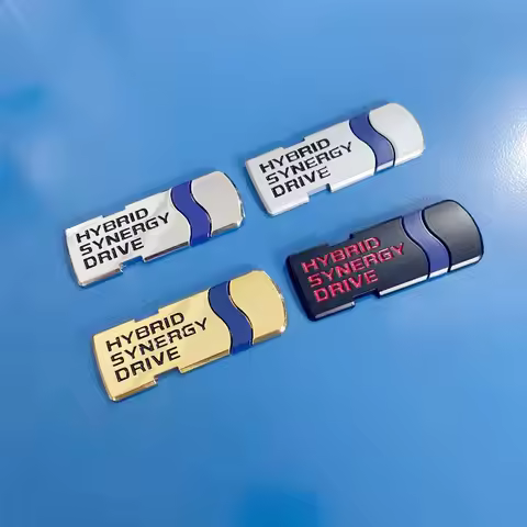 3D Metal Styling Hybrid Synergy Drive Car Sticker Emblem Auto Badge Decal For Toyota Prius Camry Cro