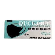 ZERO DEGREE PREMIUM HIJAB MEDICAL FACE MASK 6D - BLACK