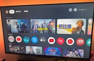 TCL 50吋4K Google TV電視 (正常使用）