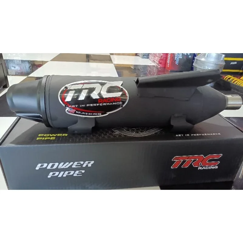 TRC POWER PIPE SCREEN TYPE STAINLESS ELBOW FOR AEROXNMAX NMAX PCX SNIPER 155M3 CLICK 125 V2 NO REMAP