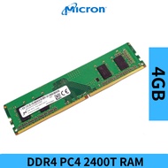 Micron Desktop RAM 4GB DDR4 1Rx16 PC4-2400T-UCO-11/2133P/2666V