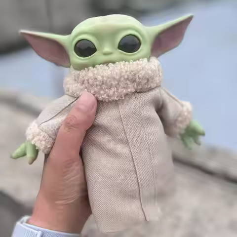 Movie Star Wars Mandalorian Baby Yoda Plush 17cm Toys