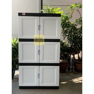 3 TIER PLASTIC DRAWER /CABINET/STORAGE TWINS DOLPHIN 243/3 / ALMARI PLASTIC/ALMARI BAJU/ALMARI SERBA
