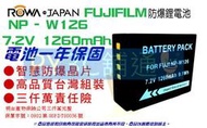 3C舖通 FUJIFILM 相機鋰電池NP-W126 X-PRO2 X-PRO1 X-T1 X-10 HS50 W126