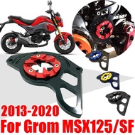 สำหรับ Honda Grom Msx125 Sf Msx 125 Sf Msx125sf 2013 - 2020 2019อุปกรณ์เสริมเฟืองหน้าอุปกรณ์ปกป้องป้องกันโซ่ฝาครอบป้องกัน