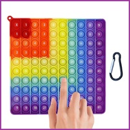 Math Learning Toy 9x9 Educational 99 Addition Math Learning Multiplication Game Board for Kindergart
