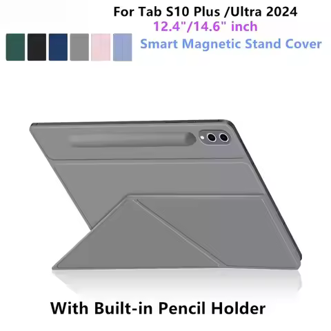 Magnetic Case For Samsung Galaxy Tab S10 Ultra 14.6 SM-X920 X926B Tab S10 FE Plus 13.1" S10+ 12.4" X
