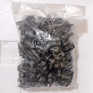 50 Pcs Baut Klip Body Honda Ulir Halus  Baut Klip Supra