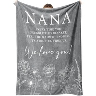 Nana ,  for Nana Blanket, Nana Birthday  from Grandkids, to My Nana  Throw Blanket, Christmas , gran