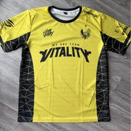 Team Vitality 2025 BLAST CS2 Esports Jersey CSGO Major Training Uniform Streetwear Oversized Tops
