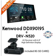 Kenwood DDX9019S - 6.8" HD APPLE CARPLAY ANDROID AUTO BLUETOOTH SPOTIFY USB HI-RES AUDIO 2-DIN RECEI