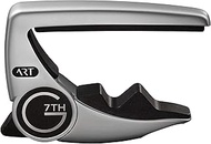G7th Performance 3 Classical Guitar Capo, Silver (G7P3CLSL)