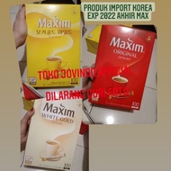 SALE TERLARIS !!! MAXIM COFFEE KOREA IMPORT KOPI MAXIM 100 STICKS