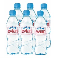 [พร้อมส่ง!!!] เอเวียง น้ำแร่ธรรมชาติ 500 มล. แพ็ค 6 ขวดEvian Mineral Water 500 ml x 6 Bottles