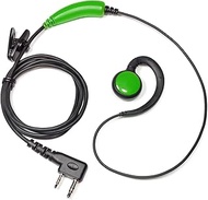 UAYESOK Pep-P13H2 Walkie Talkie Surveillance Earpiece with Microphone 2 Pin K-Type Headset for Kenwo