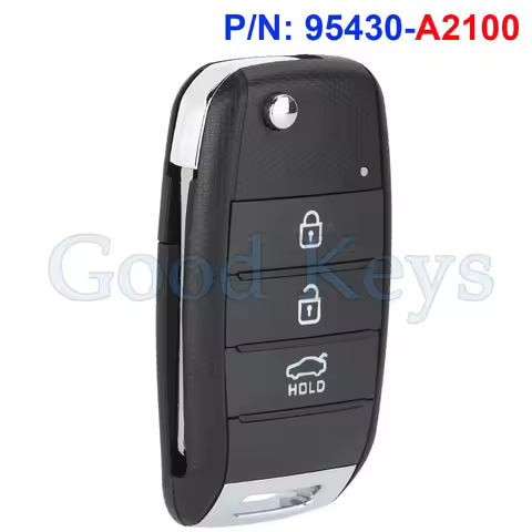 KEYECU 95430-A2100 Remote Key Fob for Kia Ceed 2013 2014 2015 2016 2017 2018 DD3TX1302-JD 3 Buttons 