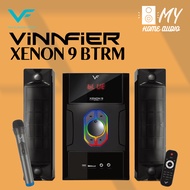 Vinnfier Xenon 9 BTRM with RGB Lights and Wireless Karaoke