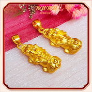 จี้ปี่เซี๊ยะคาบเหลียญ ทองคำแท้ 99.99% น้ำหนัก 1.9 กรัม