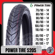 ✶POWER TIRE S205 - TUBE TYPE SPEED MOTORCYCLE TIRE - MURANG GULONG - SIZE 14 &amp; 17