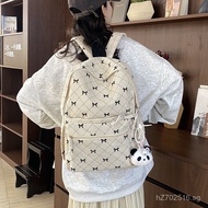 Corduroy Girls Small School Bag ins Small Women's Backpack Simple High-Value Casual Mommy Bag Small 