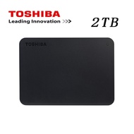 Toshiba HardDisk 2TB/1TB External HardDrive HDD USB3.0 ฮาร์ดดิสก์ความเร็วสูง ที่เก็บข้อมูลแบบพกพา Ex