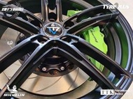 【捷行輪胎旗艦店】類TTK-VLF01 雙五幅旋壓 輕量化鋁圈 18吋 5孔車系適用 黑底車面 / 平光黑