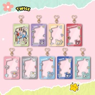 TWICE Acrylic Keychain New Album Twice Card Holder Frame Pendant Star Merchandise